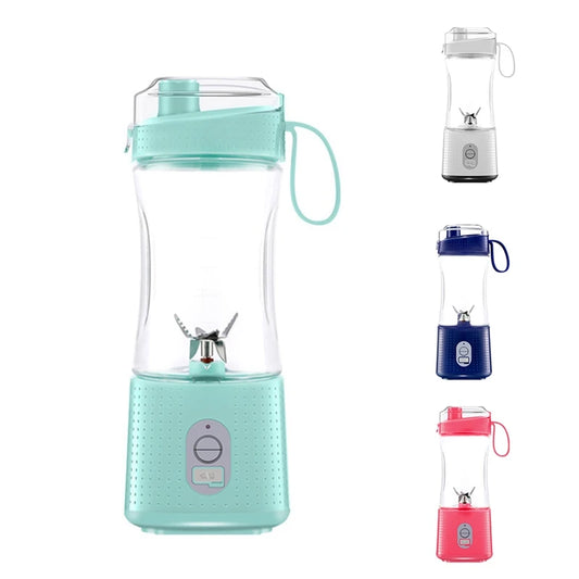 sahll_04
Top Sale 380ML Portable Blender For Smoothies Juices And Shakes 4000Mah Mini Blender For Home&Travel