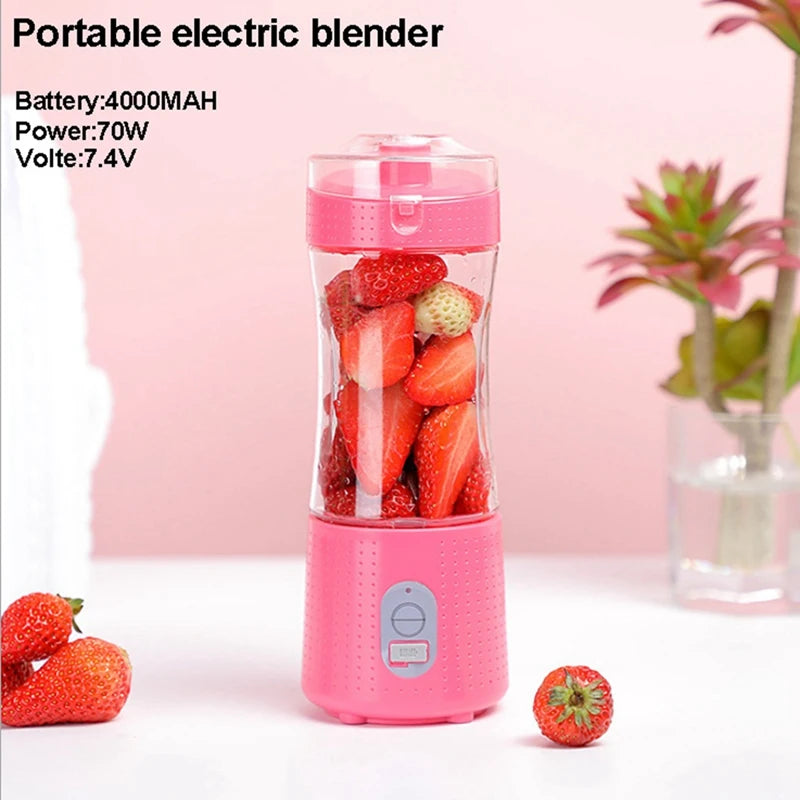 sahll_04
Top Sale 380ML Portable Blender For Smoothies Juices And Shakes 4000Mah Mini Blender For Home&Travel